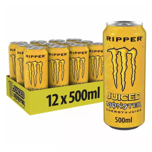 Monster Ripper Energy Drinks