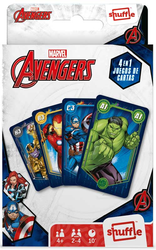 SHUFFLE FUN 4 IN 1 AVENGERS