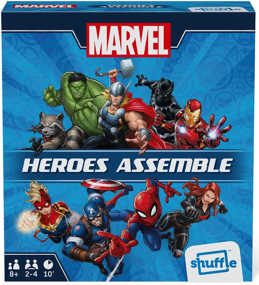 SHUFFLE MARVEL HEROES GAME BOX