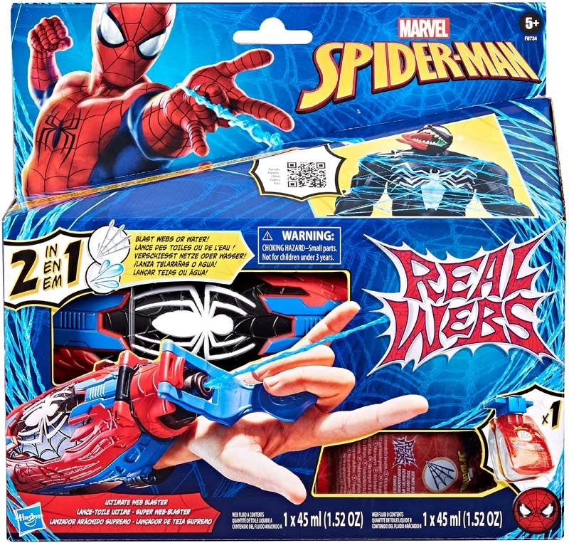 SPIDERMAN REAL WEBS ULTIMATE WEB BLASTER