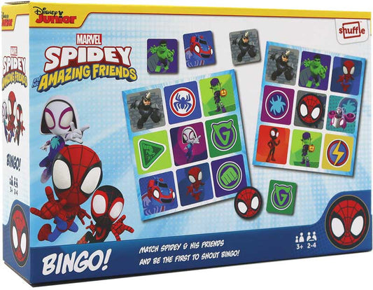 SPIDEY AND FRIENDS BINGO